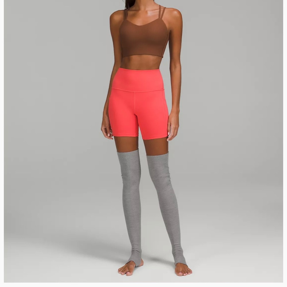 Lululemon Gray Evolution Leg Warmers